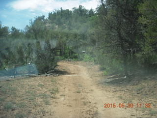 178 8zw. drive to Calamity Mine - very tough side road