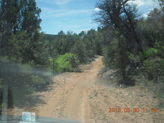 181 8zw. drive to Calamity Mine - very tough side road