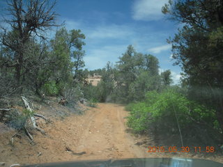drive to Calamity Mine - very tough side road