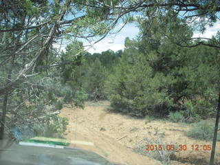 205 8zw. drive to Calamity Mine - very tough side road