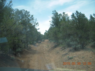 207 8zw. drive to Calamity Mine - very tough side road