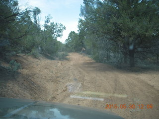 212 8zw. drive to Calamity Mine - very tough side road