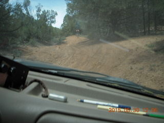 213 8zw. drive to Calamity Mine - very tough side road - Karen
