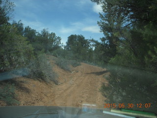 216 8zw. drive to Calamity Mine - very tough side road