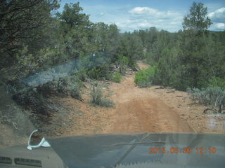 220 8zw. drive to Calamity Mine - very tough side road