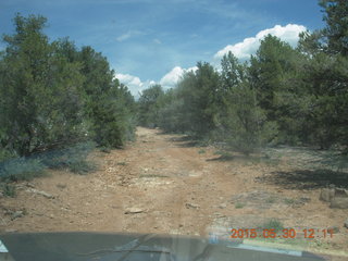 222 8zw. drive to Calamity Mine - very tough side road