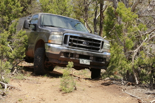 440 8zw. drive to Calamity Mine - difficult side road - truck