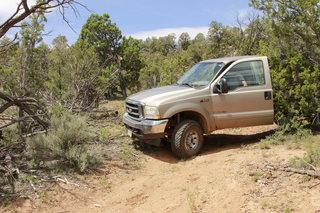 443 8zw. drive to Calamity Mine - difficult side road - truck