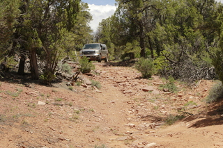444 8zw. drive to Calamity Mine - difficult side road - truck