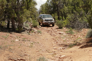 446 8zw. drive to Calamity Mine - difficult side road - truck