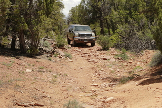 447 8zw. drive to Calamity Mine - difficult side road - truck