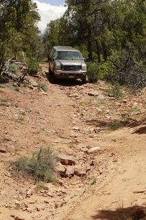 448 8zw. drive to Calamity Mine - difficult side road - truck