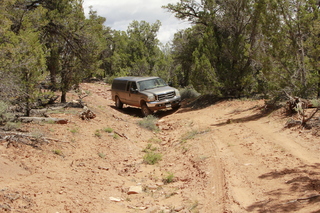 drive to Calamity Mine - difficult side road - truck