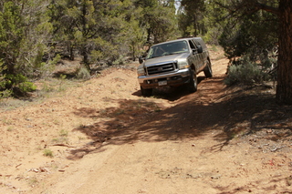 453 8zw. drive to Calamity Mine - difficult side road - truck