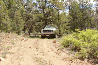 459 8zw. drive to Calamity Mine - difficult side road - truck