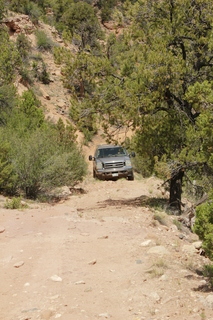 486 8zw. drive to Calamity Mine - difficult side road - truck