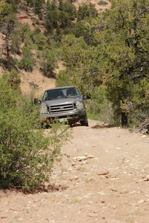 489 8zw. drive to Calamity Mine - difficult side road - truck