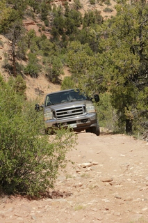 490 8zw. drive to Calamity Mine - difficult side road - truck