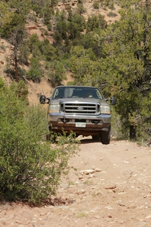 491 8zw. drive to Calamity Mine - difficult side road - truck