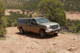 492 8zw. drive to Calamity Mine - difficult side road - truck