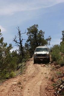 502 8zw. drive to Calamity Mine - difficult side road - truck