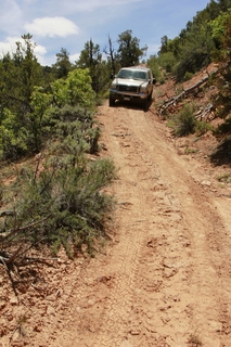 503 8zw. drive to Calamity Mine - difficult side road - truck