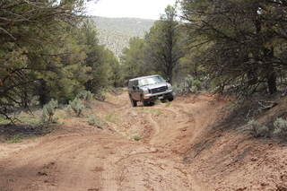504 8zw. drive to Calamity Mine - difficult side road - truck