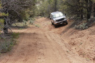 505 8zw. drive to Calamity Mine - difficult side road - truck