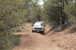 507 8zw. drive to Calamity Mine - difficult side road - truck