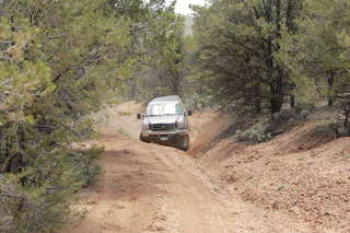 509 8zw. drive to Calamity Mine - difficult side road - truck