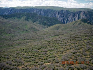 51 8zx. aerial - Black Canyon of the Gunnison