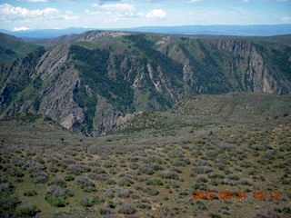 53 8zx. aerial - Black Canyon of the Gunnison