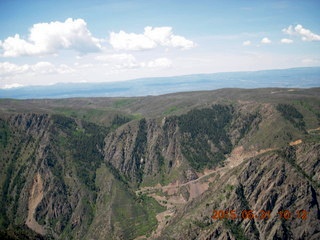 55 8zx. aerial - Black Canyon of the Gunnison