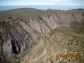 58 8zx. aerial - Black Canyon of the Gunnison