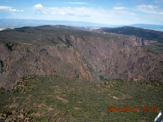 59 8zx. aerial - Black Canyon of the Gunnison