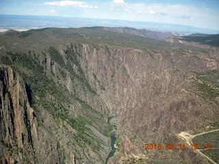 62 8zx. aerial - Black Canyon of the Gunnison