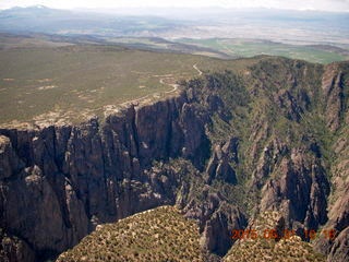 72 8zx. aerial - Black Canyon of the Gunnison