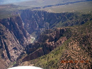 74 8zx. aerial - Black Canyon of the Gunnison