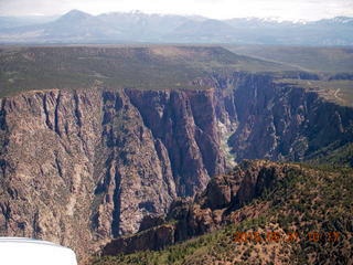 75 8zx. aerial - Black Canyon of the Gunnison