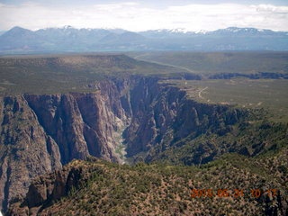 76 8zx. aerial - Black Canyon of the Gunnison