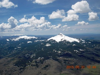 86 8zx. aerial - Telluride area - Lone Cone Mountain