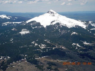 87 8zx. aerial - Telluride area - Lone Cone Mountain