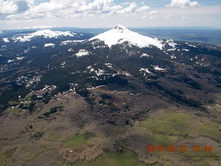 88 8zx. aerial - Telluride area - Lone Cone Mountain