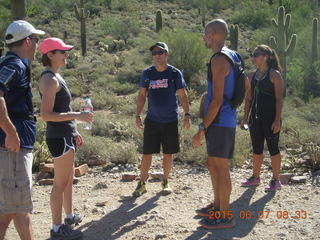 Gateway Loop hikers