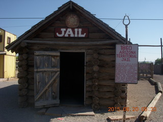 Arizona jail on Route 66