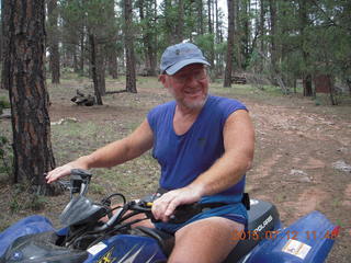 Debbie's and Ted's cabin - quad - four-wheeling - Adam