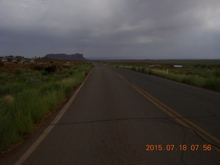 aerial - near Monument Valley (UT25)