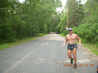 2805 91u. Afton, Minnesota - Adam running