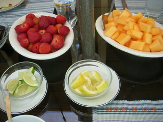 veggies at Lind house