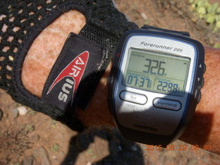 Red Creek airstrip - distance from threshold